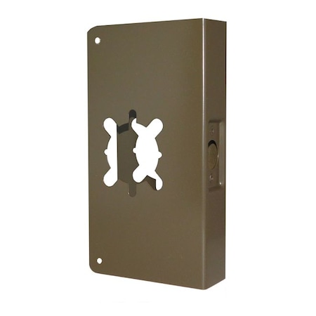 Don-Jo 9" Classic Wrap Around for Heavy Duty Grade 1 and 2 Key in Levers w/2-3/4" Backset and 1-3/4" Door CW410B2